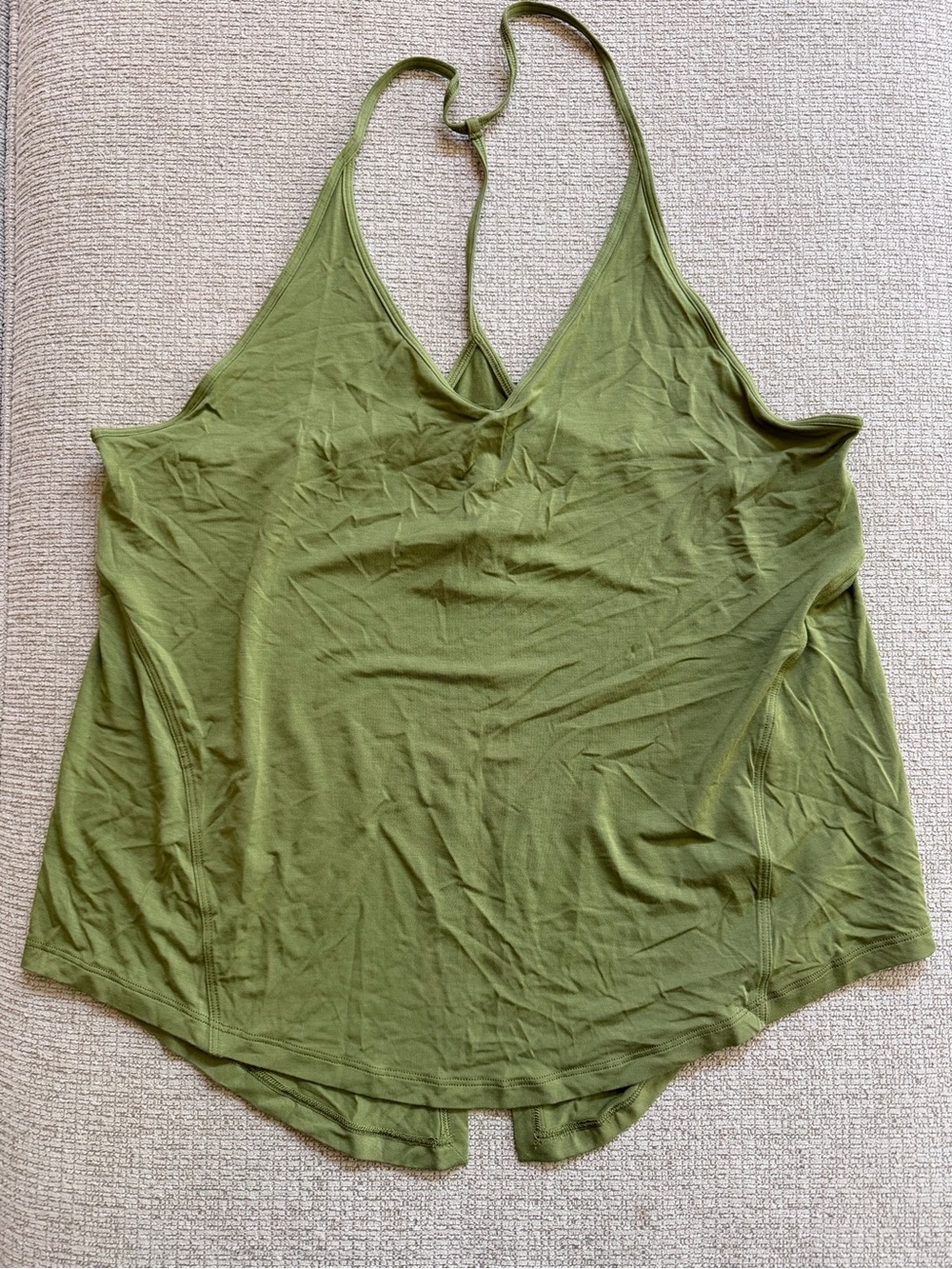lululemon athletica Olive Halter Tank Top